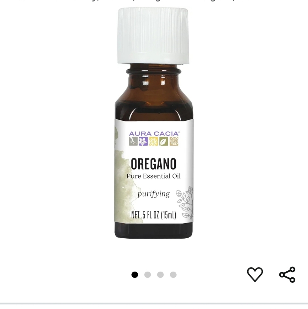 Aura Cacia 100% Pure Oregano Essential Oil NEW